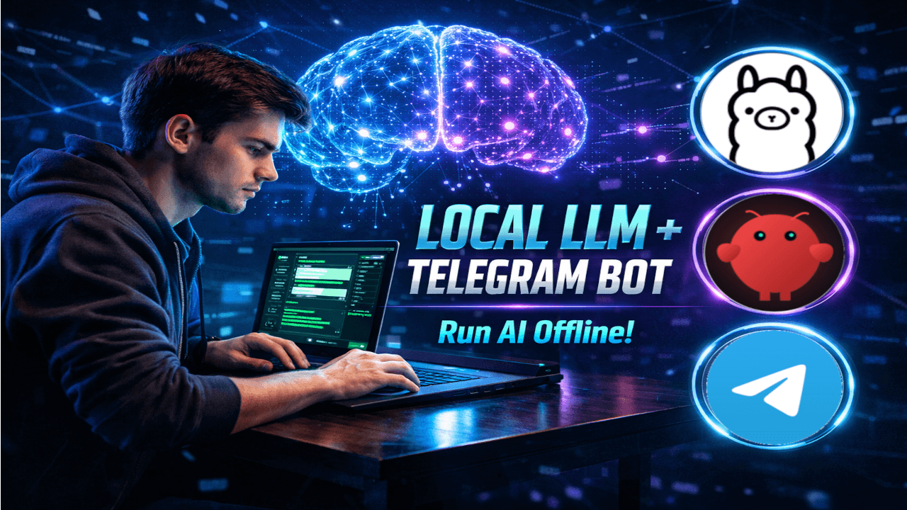 How to Run a Local AI on Telegram with Ollama & Moltbot (Full Setup Guide)